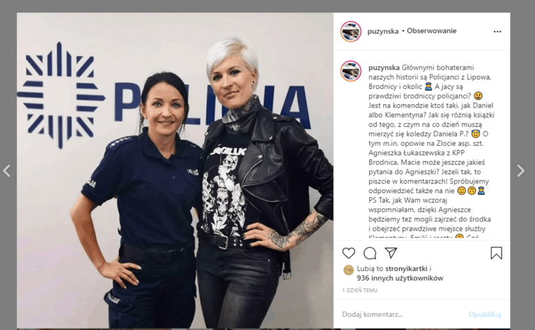 Katarzyna Puzyńska „Policjanci. W boju”