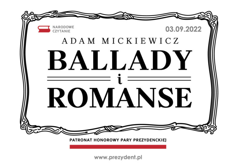 Narodowe Czytanie 2022. Ciekawostki o „Balladach i romansach”