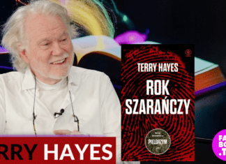 Terry Hayes autor Roku Szarańczy i Pielgrzyma w studiu Fanbook.tv