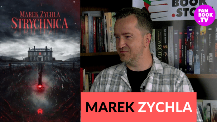 Marek Zychla w studiu Fanbook.tv