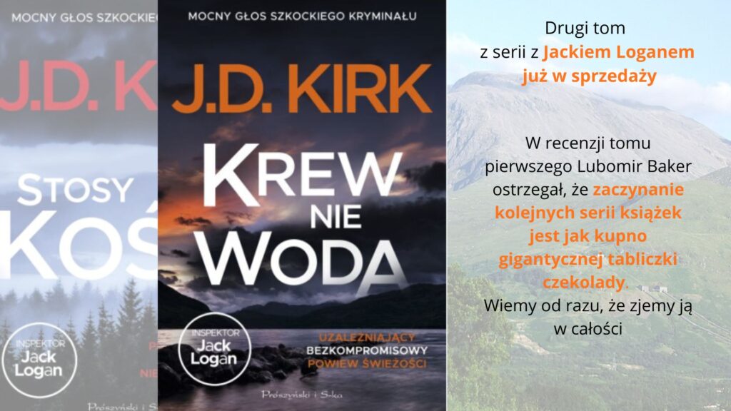 Krew nie woda – drugi tom serii J.D. Kirka już dostępny